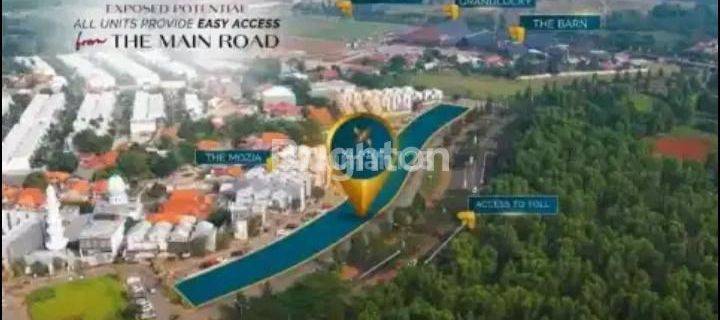 Ruko XLANE Terbaru BSD City 3,5M 3 Lantai Hadap Jalan KPR DP 10% Free 1