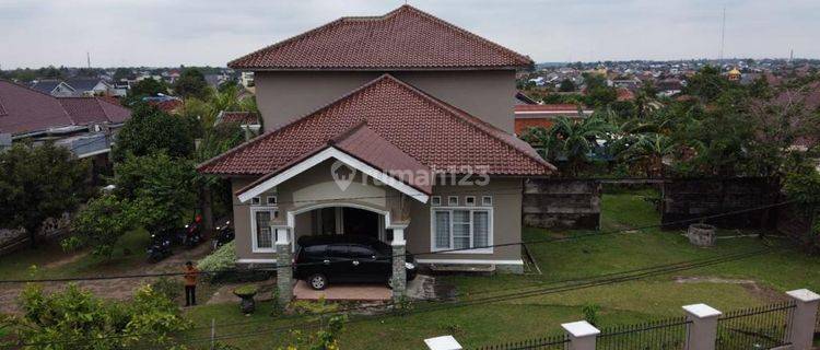  dijual Rumah 2 Lantai Dengan Halaman Luas Di Jl.letkol Andrians Komplek Polantas Sukabangun Palembang  1