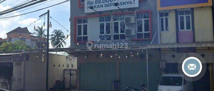 Disewakan Ruko 2 Unit Gandeng di Jalan Angkatan 45. 1