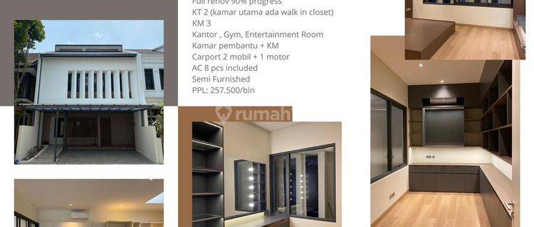 Rumah Industrial Modern 3 Lantai di Bintaro, Tangerang Selatan 1