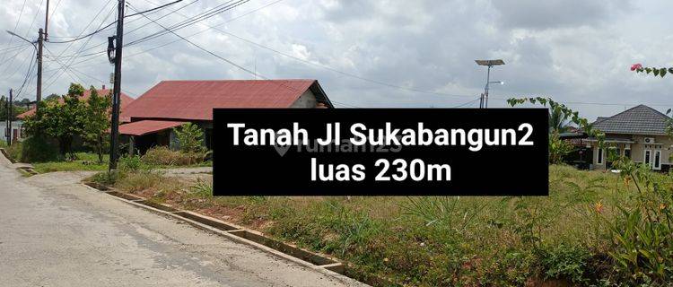 Dijual Tanah Sukabangun 2 Jl Pendidikan Palembang 1