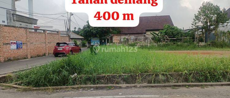 Tanah Pinggir Jalan Demang Lebar Daun Kota Palembang 1