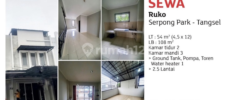 2.5 Story Unfurnished Shop House in Serpong Park Avenue BSD 1