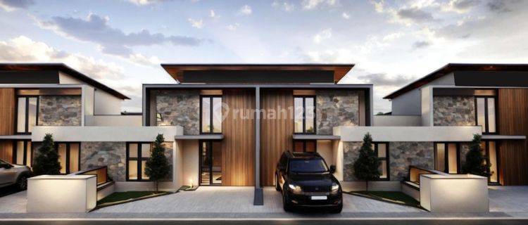 Rumah Cluster Moderd Tropical Living Letak Strategis 1