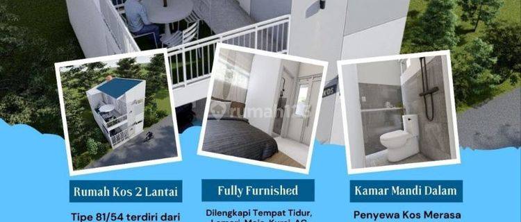 Rumah Kosan Dijual di Dramaga Bogor, 7 Menit Ke Ipb Dramaga 1