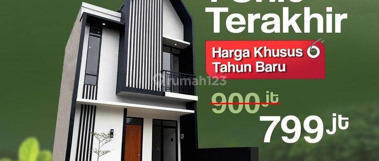 Rumah Dijual Dibubulak Cifor Bogor,siap Huni 4km Transmart Yasmin 1