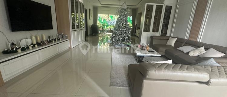 Rumah mewah golf island 10x20 full furnish hadap selatan 1