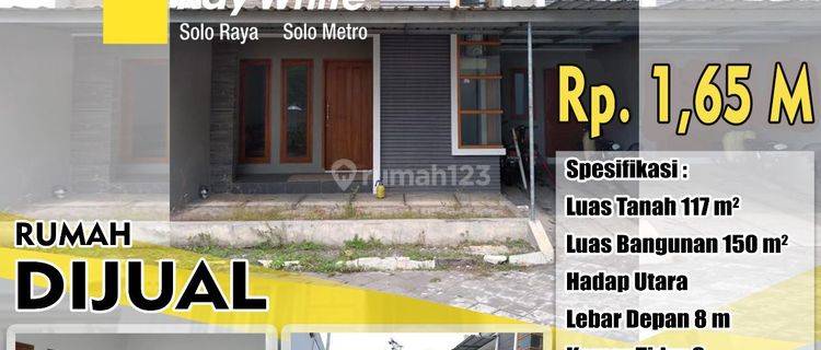 Dijual Rumah Bagus di Jl. Cisadane Perumahan Asta Gading Living, Joyosuran, Pasar Kliwon , Surakarta 1