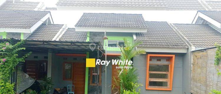 Rumah Murah Siap Huni Cluster Perum Edelweis Mojolaban 1