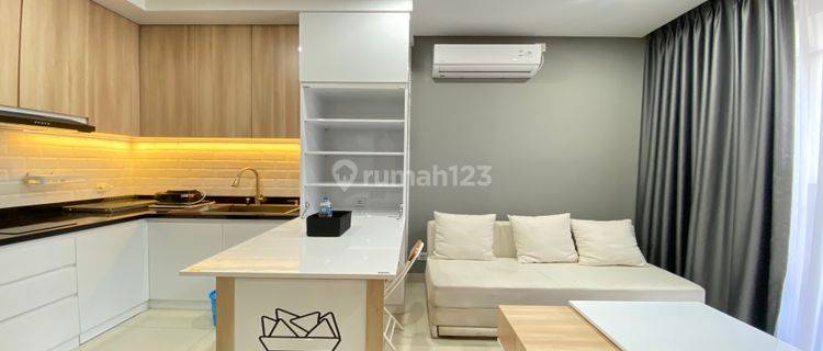  Apartemen The Newton 1 Minimalis 1 Kamar Tidur 1