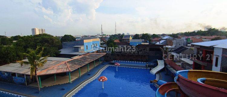 Gedung + Water Park Siap  Dikelola Di Cikarang Utara Jababeka 1