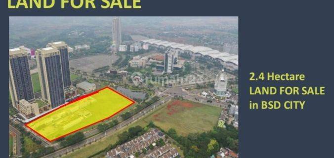 Dijual Cepat Kavling Komersial Area Di Bsd City 1