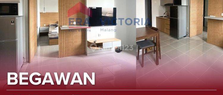 Sewa Apartemen Begawan Malang Furnish dengan Layout Luas 1