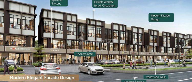 Dijual Cepat, Ruko Enchante Bussiness Park Bsd 1