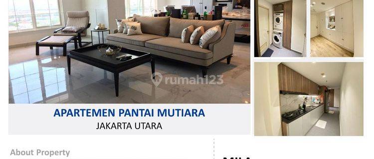 Apartemen Pantai Mutiara Bagus Harga Murah Semi Furnished 1