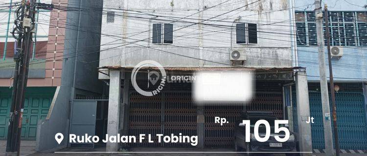 Dijual Ruko Luas Daerah Inti Kota Medan Jalan FL Tobing  1