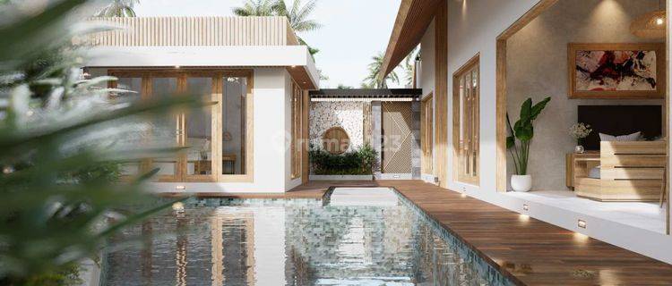 Villa Konsep Modern Minimalis Harga Ekonomis di Canggu 1