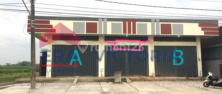 Ruko A & B Disewakan di Menang Pagu Kab Kediri 1