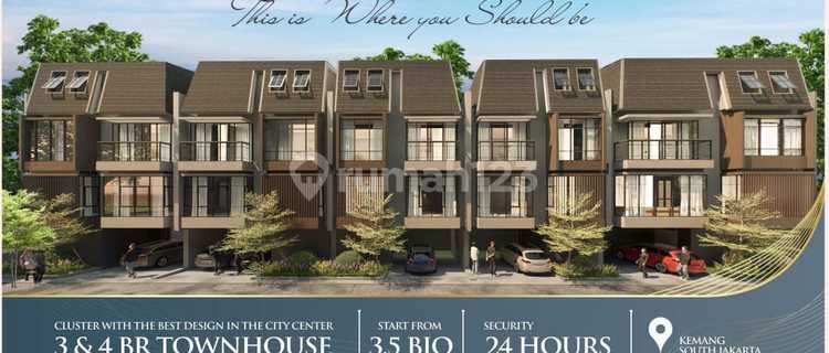 Town House Akses Dua Mobil Di Kemang Jakarta Selatan 1