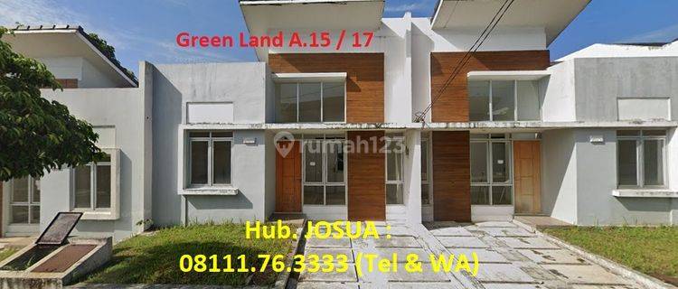 Rumah Citra Maja Raya Cluster Green Land Lt 84 M2, New, Jual Cpt 1