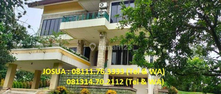 Villa Billabong Park View: 2 Lantai, LT 3169 m2, Murah Dibwh NJOP 1