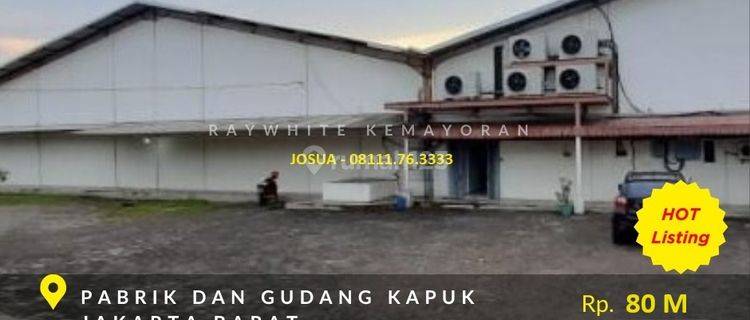 Pabrik Farmasi Kapuk Lt 6328 M2, Lb 4000 M2, Dijual Beserta Ijin 1