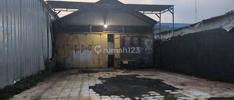 Disewakan Lahan Luasan 350m² Cocok Untuk Workshop, Carwash Atau Usaha Sejenis Akses Jalan Utama di Jatiasih, Bekasi 1