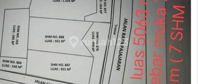 TANAH D BOGOR TENGAH  SAMPING BPTN COCOK UNTUK USAHA 1