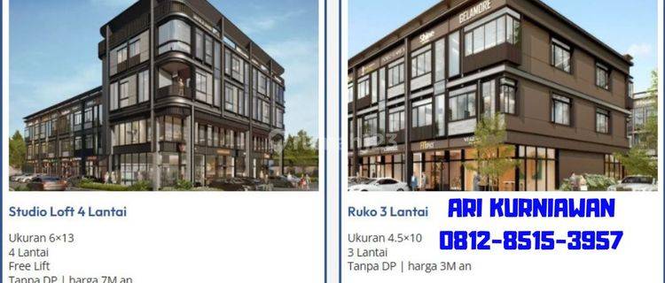 TERBARU! Ruko & Studio Loft Asterra Business Park By Sinarmasland Bsd City 1