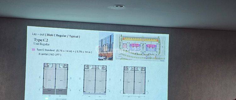 Gedung Perkantoran Gop Terramai Row Terbesar Navapark Businessbsd 1