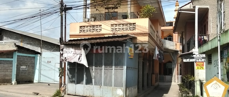 2-Story Shophouse on Main Road Kutawaringin Bandung 1