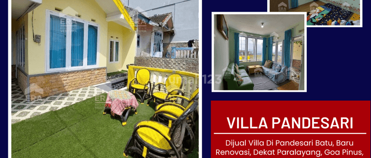 Villa Pandesari Batu, Harga Ekonomis, Kondisi Baru Renovasi 1