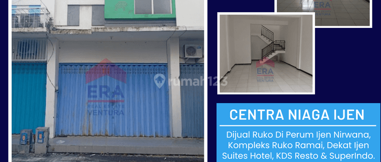 Ruko Centra Niaga Ijen, Kompleks Ruko Ramai, Dekat Ijen Suites 1