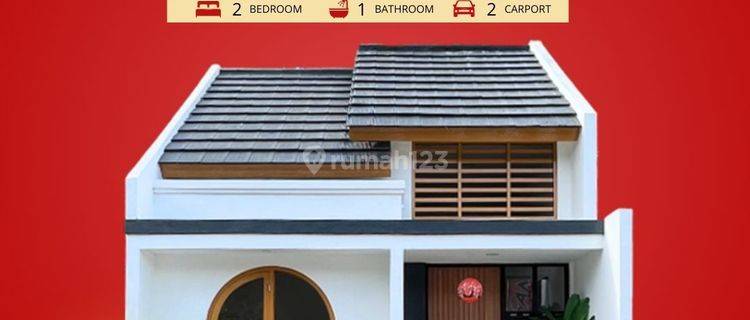 Rumah Baru Unfurnished 1 Lantai Bergaya Jepang, Harga Murah 1