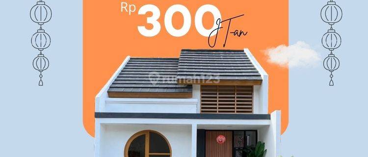 Promo Menarik, Rumah 1 Lantai Bergaya Jepang, Harga Murah 1