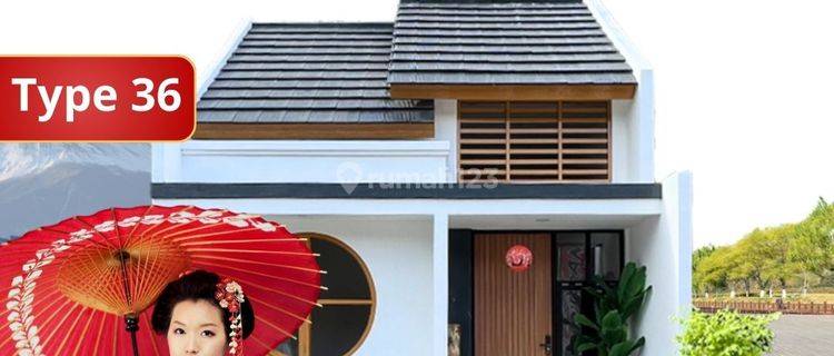 Rumah Baru 1 Lantai Bergaya Jepang, Mewah Dan Murah 1