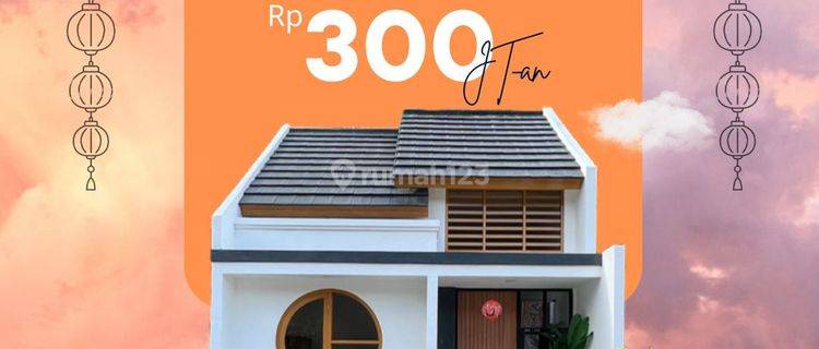 Promo Besar Rumah Murah Bergaya Jepang Full Furnish Sudah SHM 1