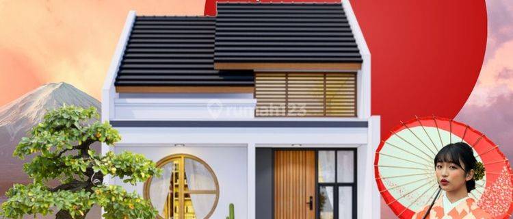 Dijual Rumah Mewah 1 Lantai Dengan Model Rumah Jepang 1