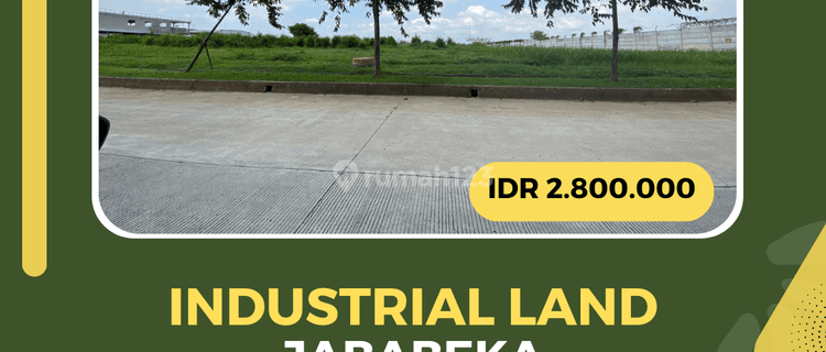 1 Unit Only Kavling Industri Siap Bangun Jababeka Cikarang 1