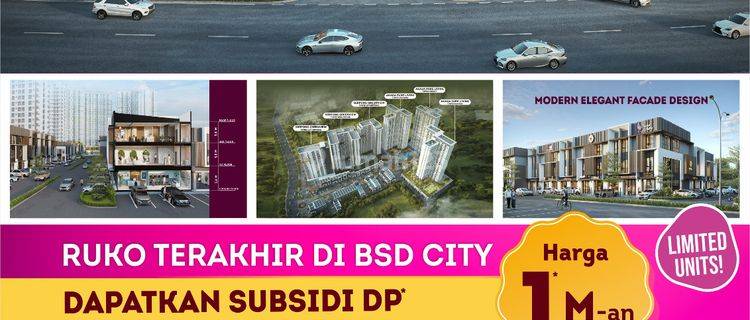 Ruko Terakhir Sisa 4 Bsd City Serpong Tangerang Selatan 1