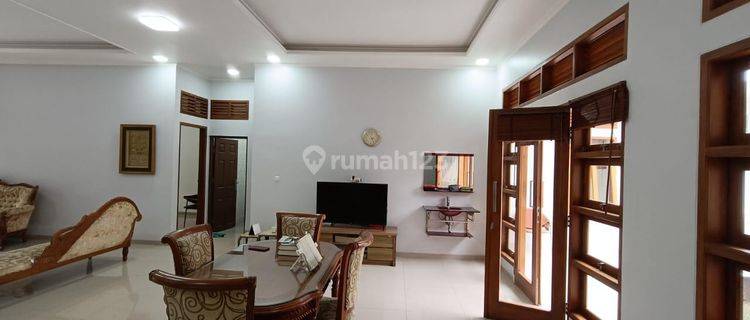 Dijual Rumah Bagus 1 Lantai Luas 216 M2, 3+1 Kamar Tidur Full Furnished Siap Huni, One Gate Security System. Antapani Bandung Bagus 1