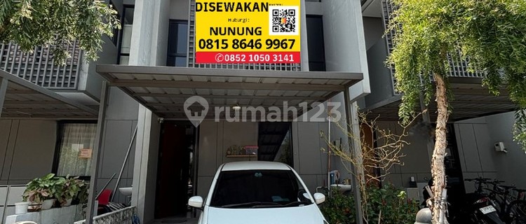 For Rent 2-Story House Fully Furnished 2+1 Bedrooms, 300 Meters From Living World Grand Wisata Mall, Bekasi 1