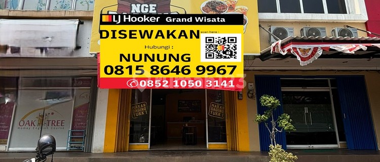 For Rent: 2-Story Shop House Ready to Use, Direct Access to Tambun Toll, 800 Meters from Grand Wisata Mall Bekasi. 1