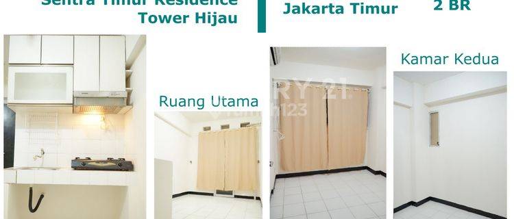 DIJUAL Apartemen Sentra Timur Residence 2BR 1