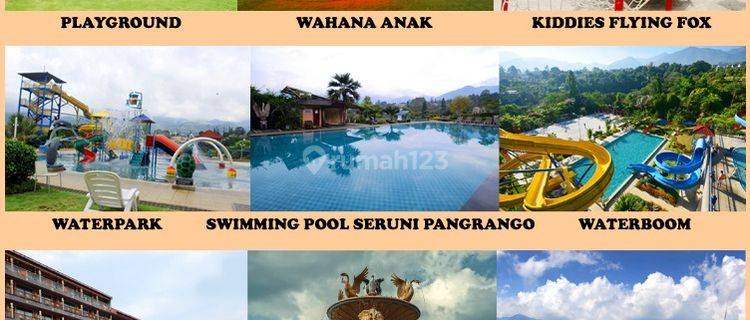  Langsung Beroperasi Hotel Cisarua Puncak 15Ha+7Ha 2,1T View Alam 1