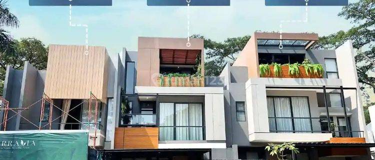 Terravia Bsd City 3lt Dp Nol Diskon 13 Luas 192 M2 Adora Luxe 1