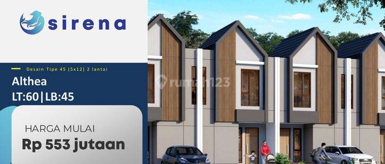 Rumah Cluster Sirena Grand Batavia 2 strategis dekat Bandara Soekarno-Hatta 1