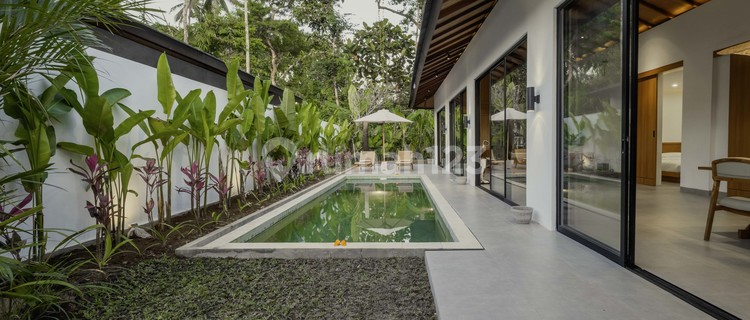 Brand New Two Bedroom Villa with Peaceful Jungle View for Lease in Ubud 1