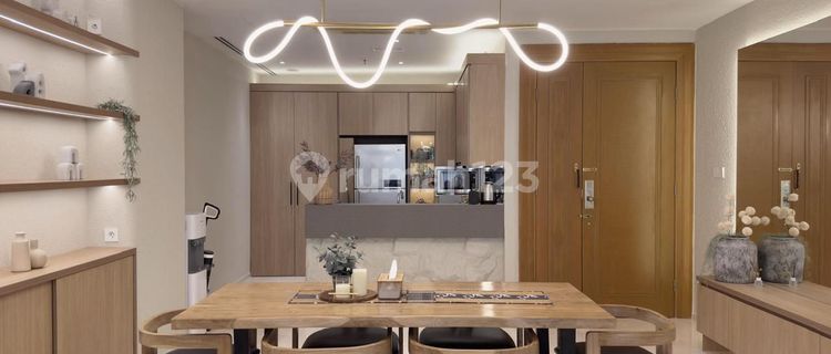 For Rent 2 BR FF Apartment Kempinski Residences in Thamrin, price USD 3,000 per month, minimum lease 2 years. 1