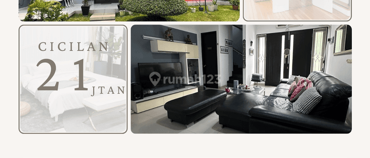 Rumah 2 Lantai Furnished di Cluster Sevilla Bsd City, Tangerang 1